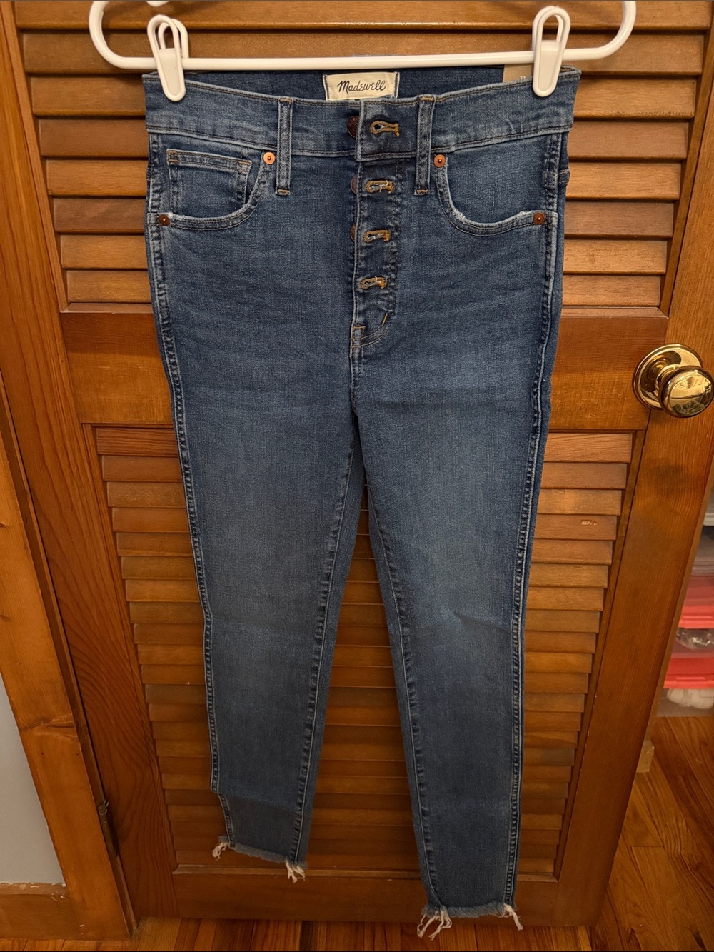 Madewell Women’s skinny jeans 10” rise